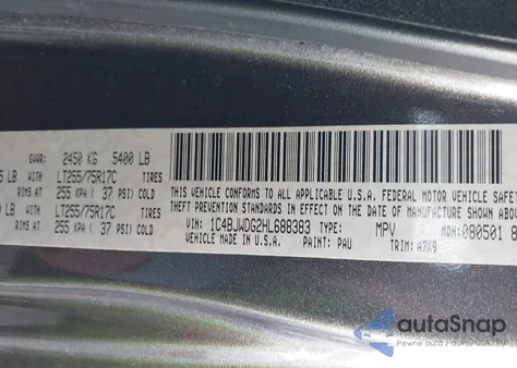 2017 Jeep Wrangler Unlimited Willy Wheeler 4X4 z USA, uszkodzony, nr VIN 1C4BJWDG2HL688383